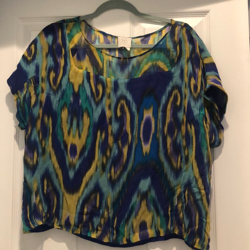 HD in Paris blouse from Anthropologie